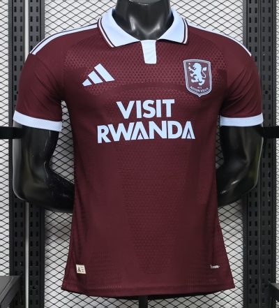 2627 Aston Villa home with sponsers player version S-XXL